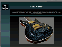 Tablet Screenshot of giffinguitars.com